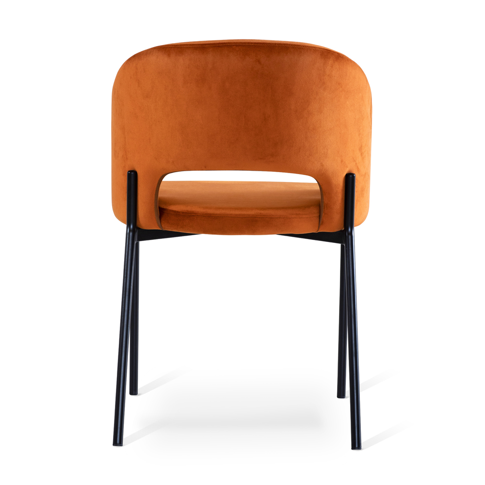 Gap stol orange sammet bak high 191624