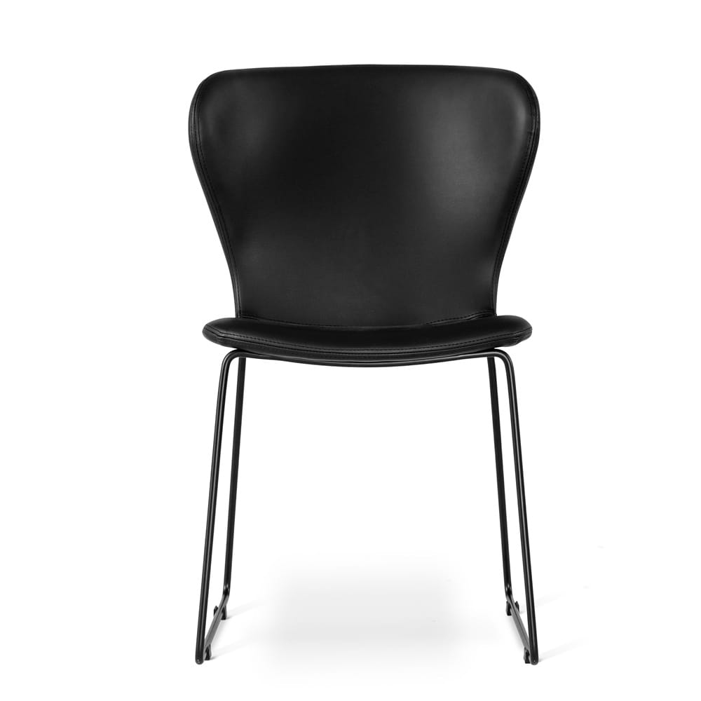 Wing stol svart svarta ben fram high 1720012