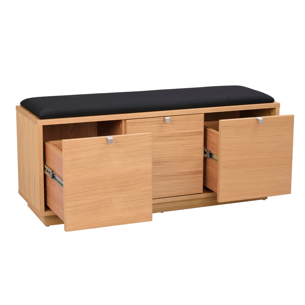 103761_det1_Confetti_bench_w_3drawers_oak_black_fabric