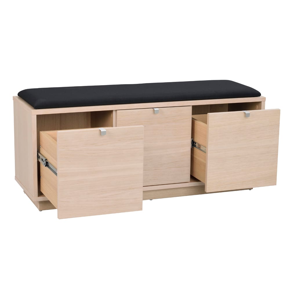 103767_det1_Confetti_bench_w_3drawers_whithepigm._oak_black_fabric