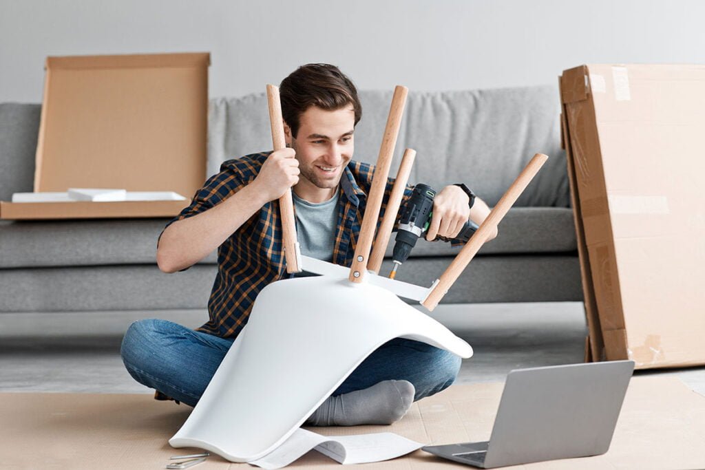 moving and unpacking furniture buying and assembli RCCA9E4