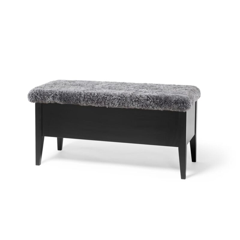0057Klinte bank 90 svart farskinn high 2200007