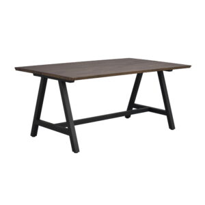 Carradale Matbord, Brun/svart, 170x100 cm