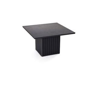 Bordbirger TANGENT Soffbord Svartbetsad ek 75x75 cm