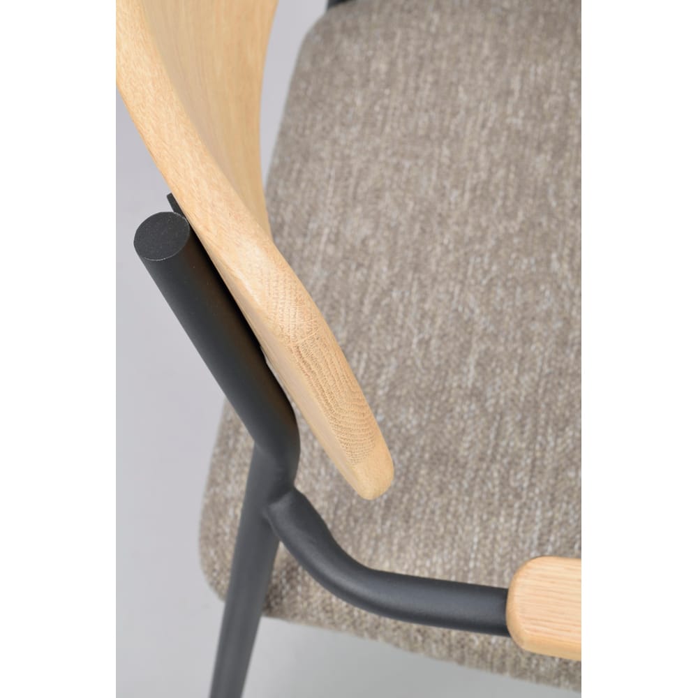 123082_Det1_Maymont_armchair_oak_dark_beige_black_(stackable) 123082_Det1_Maymont_armchair_oak_dark_beige_black_(stackable)