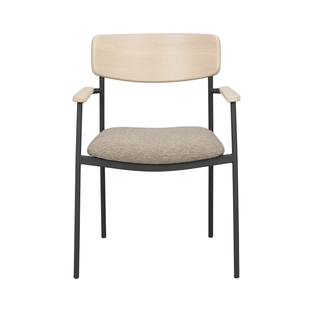 123083_a_Maymont_armchair_whitepigm._oak_dark_beige_black_(stackable)