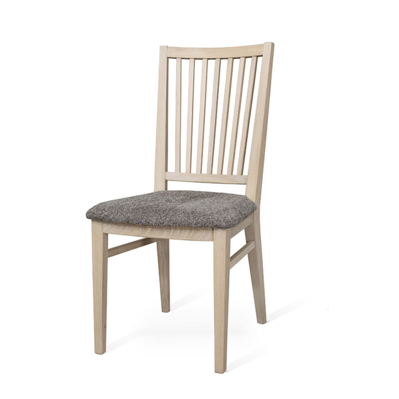 Saro stol vitoljad ek tyg Abriamo brun low 240520 Saro stol vitoljad ek tyg Abriamo brun low 240520