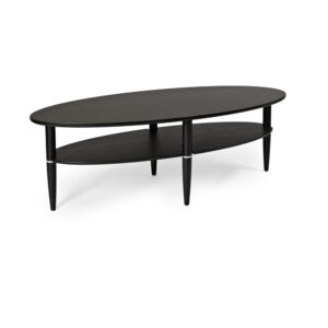 Bordbirger MADRID Soffbord Svartbetsad ek 160x70 cm