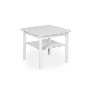 Bordbirger MARATHON Soffbord Vitlack 70x70 cm