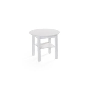 Bordbirger MARATHON Sidobord Vitlack ∅ 55 cm 