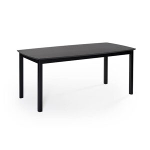 Bordbirger MARATHON Matbord Svartbetsad ek 180x90 cm