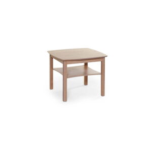 Bordbirger MARATHON Soffbord Vitpigmenterad ek 70x70 cm