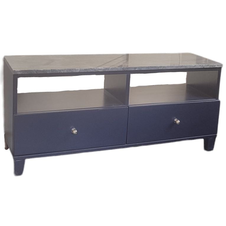 TVbänk mörkblå