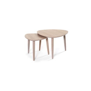 Bordbirger TEAM Soffbord Vitpigmenterad ek 55x55 cm
