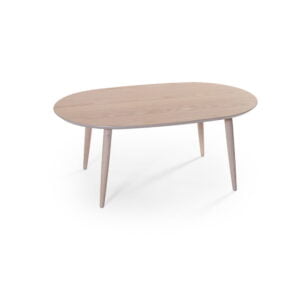 Bordbirger TEAM Soffbord Vitpigmenterad ek 120x75 cm