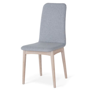 NORDIK Stol tyg Nord beige vitoljad ek