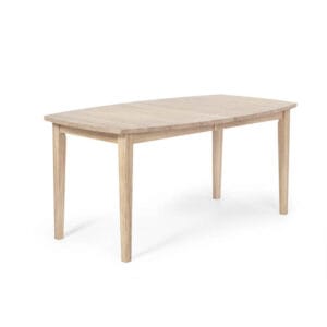 ALLEGRO Matbord 186 2 ilägg fanerad vitoljad ek