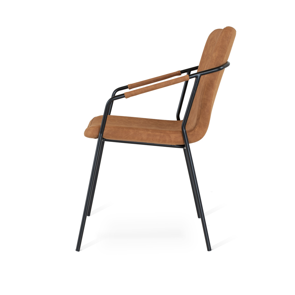 Evo stol cognac sidan high 218022
