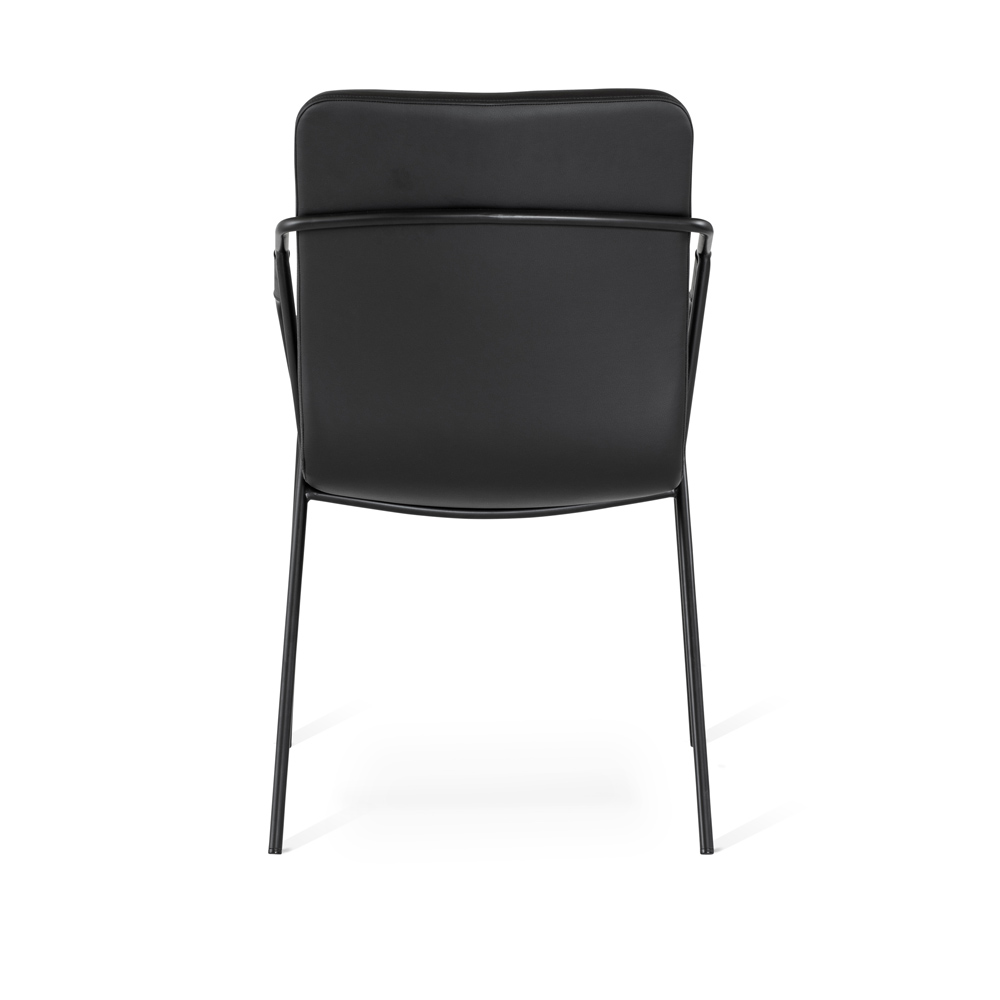 Evo stol svart bak high 218026