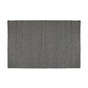 Donegal matta 200x290 mörkgrå ull