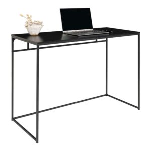 Vita Skrivbord, svart med svart ram100x45x75 cm