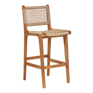 Derby Barstol, teak, natur