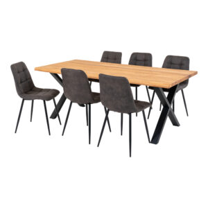 Matställ från Toulon och Middelfart Matbord och 6 matstolar