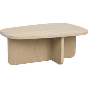 Billings soffbord 89x59 vitpigmenterad ek
