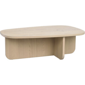 Billings soffbord 118x73 vitpigmenterad ek