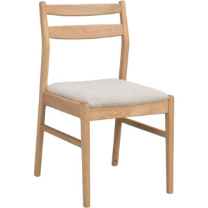 Kerwin stol ek/ljusbeige tyg