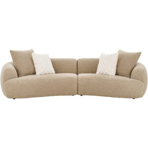 Dali Soffa med 4 kuddar, ljusbrun HN1265