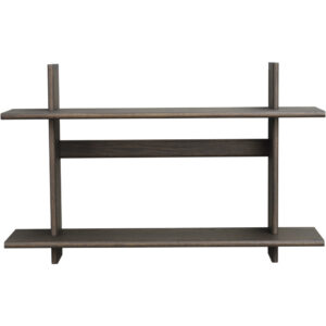 Westlock vägghylla 75x48 brun ek