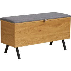 Barco Bänk med förvaring, eklook 92x33x48 cm