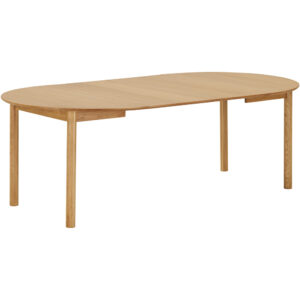 Bundaberg Matbord. ekfaner, inkl. förlängningsplattor ø120x120-170-220x75 cm