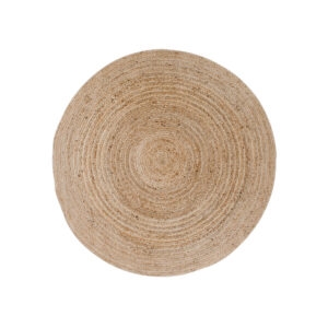 Bombay Matta, flätad jute, natur ø90 cm