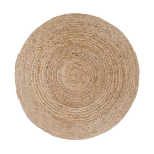 Bombay Matta, flätad jute, natur ø150 cm