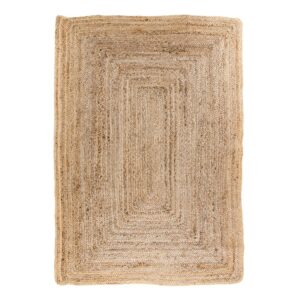 Bombay Matta, flätad jute, naturfärgad, 180x240 cm