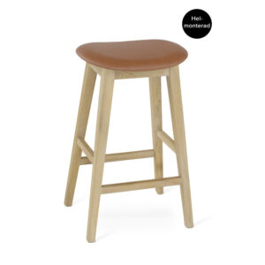 KYOTO Barpall oljad ek, sits cognac läder