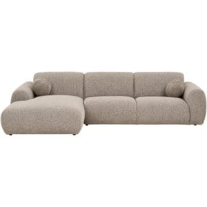 Clyde Loungesoffa med två kuddar i olika utföranden