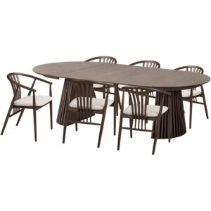 Osaka och Agustin Matbord och 6 matstolar