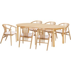 Bundaberg och Agustin Matbord och 6 matstolar