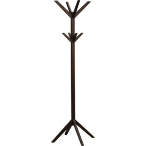 Confetti klädhängare golv brunlackad ek