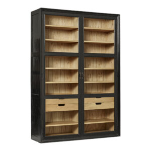 VIVA skåp, 2 dörrar - svart