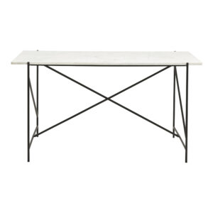 DEE skrivbord - vit marmor