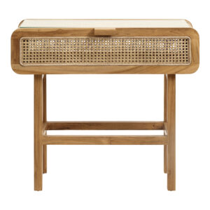 MERGE avlastningsbord - naturfärgad med rotting