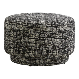 BOMU puff - svart/vit