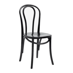 BISTRO stol, blank svart