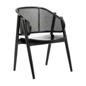WICKY fåtölj, svart/svart