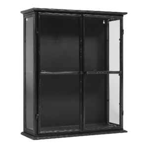 DOWNTOWN väggskåp 80 x 121 cm, svart