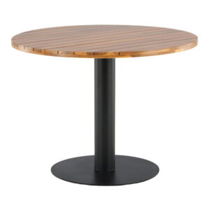 Cot Runt matbord, Natur, ⌀100